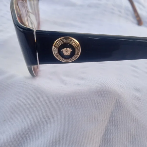 Versace Black Cat-Eye Glasses - Picture 10 of 16